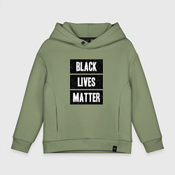Детское худи оверсайз Black lives matter Z