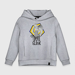 Детское худи оверсайз Don't blink