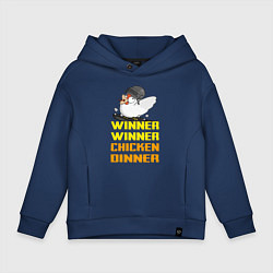 Детское худи оверсайз PUBG Winner Chicken Dinner