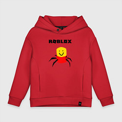 Толстовка оверсайз детская ROBLOX, цвет: красный