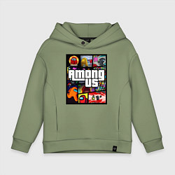 Детское худи оверсайз AMONG US GTA
