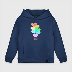 Детское худи оверсайз Love