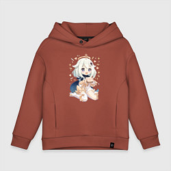 Детское худи оверсайз Приятного аппетита Паймон