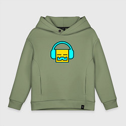 Детское худи оверсайз Geometry Dash: Music