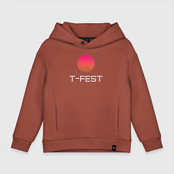 Детское худи оверсайз T-Fest