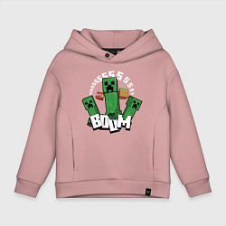Детское худи оверсайз Криперы Creepers и Динамит