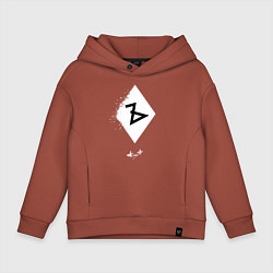 Детское худи оверсайз Алиса альбом Ъ