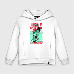 Детское худи оверсайз Корабль и акула