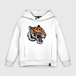 Детское худи оверсайз Face Tiger