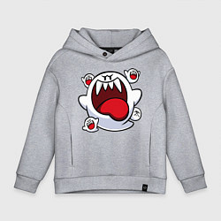 Толстовка оверсайз детская Mario Bu, цвет: меланж