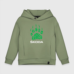 Детское худи оверсайз SKODA ШКОДА ХИЩНИК