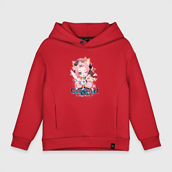 Детское худи оверсайз Диона Diona Genshin Impact