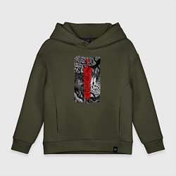 Детское худи оверсайз BERSERK SWORD БЕРСЕРК МЕЧ