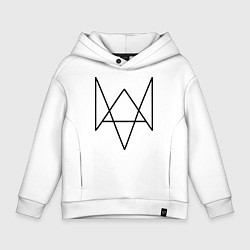 Детское худи оверсайз Watch Dogs