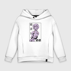 Детское худи оверсайз Neon Genesis Evangelion Рей 09
