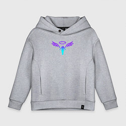 Детское худи оверсайз WALHALLA TEAM NEON LOGO ТОКИЙСКИЕ МСТИТЕЛИ