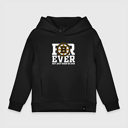 Детское худи оверсайз FOREVER NOT JUST WHEN WE WIN, Boston Bruins, Босто