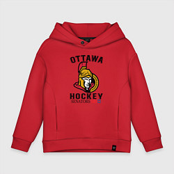 Детское худи оверсайз OTTAWA SENATORS ОТТАВА СЕНАТОРЗ