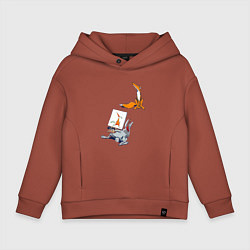 Детское худи оверсайз Художник так видит