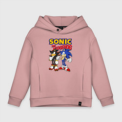 Детское худи оверсайз ЕЖ СОНИК SONIC THE HEDGEHOG