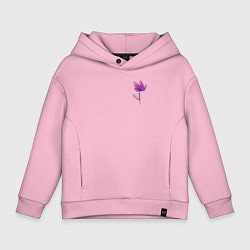 Детское худи оверсайз Любовь в цветке