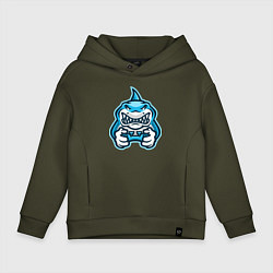 Детское худи оверсайз Shark player