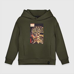 Детское худи оверсайз The Tiger of Ryokoku Тигр