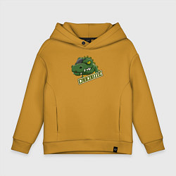 Детское худи оверсайз Pirate Crocodile
