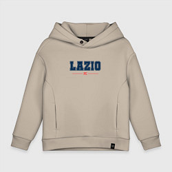 Толстовка оверсайз детская Lazio FC Classic, цвет: миндальный
