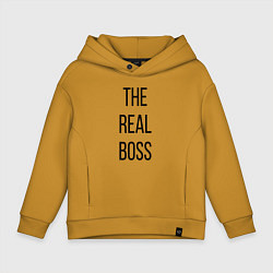 Детское худи оверсайз The real boss!