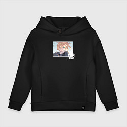 Толстовка оверсайз детская Sweet Tanya, цвет: черный
