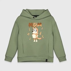 Детское худи оверсайз Doggy Mom