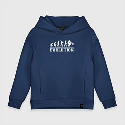 Детское худи оверсайз Мото-эволюция