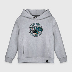 Детское худи оверсайз San Jose Sharks