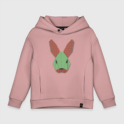 Детское худи оверсайз Patchwork rabbit