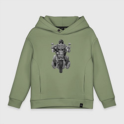 Детское худи оверсайз Ride biker