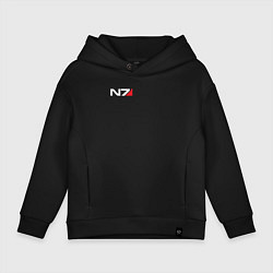 Детское худи оверсайз Логотип N7