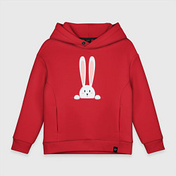 Детское худи оверсайз Скандинавский заяц