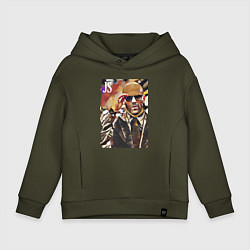 Детское худи оверсайз Jason Statham - кинозвезда