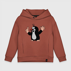 Детское худи оверсайз Чешский крот