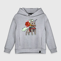 Детское худи оверсайз Единорог ДНД