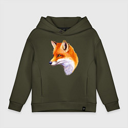 Детское худи оверсайз Лисичка красавица