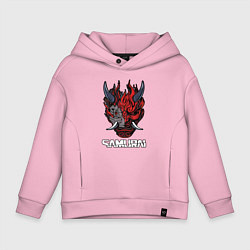 Детское худи оверсайз Samurai logo