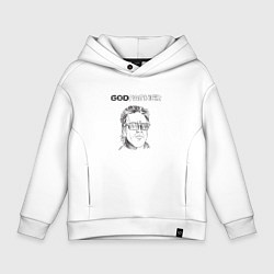 Детское худи оверсайз Godfather black