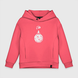 Детское худи оверсайз Moon spaceman