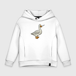 Детское худи оверсайз Утка повар