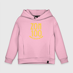 Детское худи оверсайз Zom 100 logo