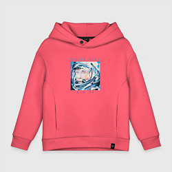 Детское худи оверсайз White Lies - Big TV