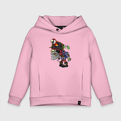 Детское худи оверсайз Зомби-пират