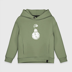 Детское худи оверсайз Love in space